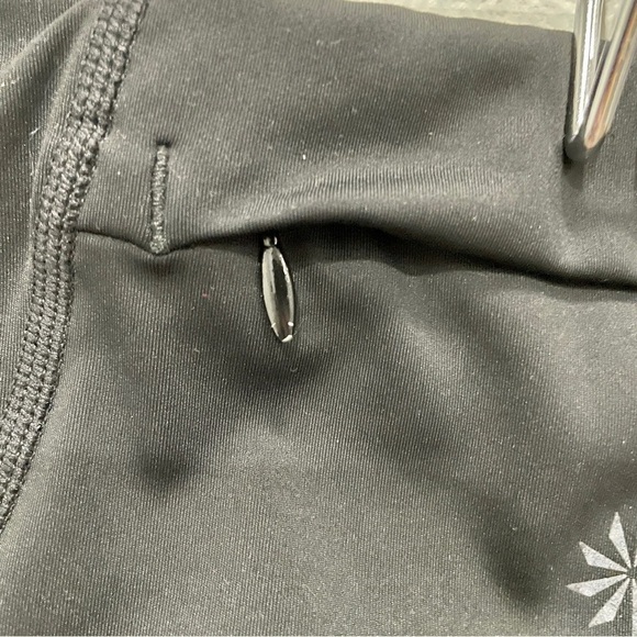 Athleta Black Mesh Leggings - Picture 10 of 10